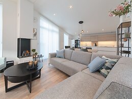 Chalet With Decorative Fireplace on a Holiday Park