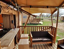 Glamping Tent With AC and a View of the Kuinderbos