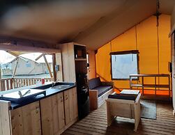 Glamping Tent With AC and a View of the Kuinderbos