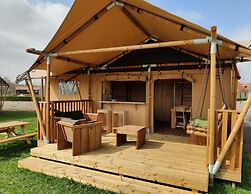 Glamping Tent With AC and a View of the Kuinderbos