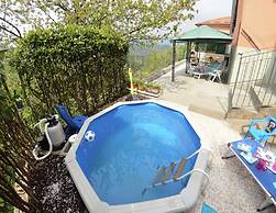 Casale on the Hills Between Lucca and the Sea, With Garden and Swimmin