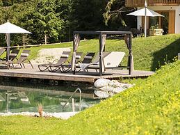 Chalet in Wolting With Natural Swimming Pond