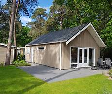 Forest Lodge in Nature With Pond Views