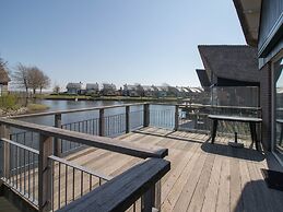 Waterfront Villa With Sauna on a Holiday Park