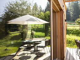 Nice Chalet in Wolting With Natural Swimming Pond