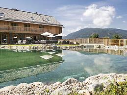 Nice Chalet in Wolting With Natural Swimming Pond