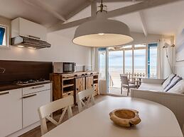 Beach House With Direct sea View, on the North Sea Beach of Wijk aan Z