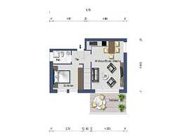 With sea View and Swimming Pool