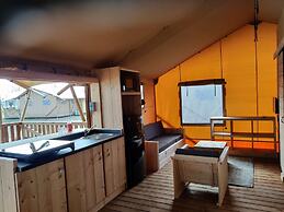 Tent Lodge Near Forest