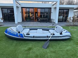 Family Villa on the Water Near Harderwijk