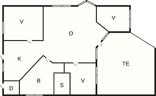 6 Person Holiday Home in Graested