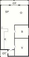 2-room Holiday Home in Karrebaeksminde