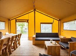 Safari Tent With Bathroom, on a Holiday Park Near Lauwersmeer National