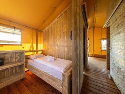 Safari Tent With Bathroom, on a Holiday Park Near Lauwersmeer National