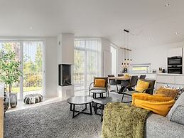 Modern Chalet With Decorative Fireplace in Zeeland