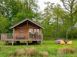 Cozy Lodge With hot tub in Drenthe