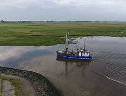 Sun, Mudflats and sea