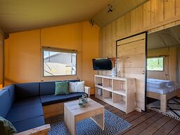 Glamping Tent on a Holiday Park on the Ijsselmeer