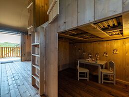 Glamping Tent on a Holiday Park on the Ijsselmeer