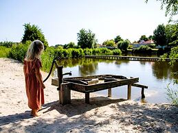 Glamping Tent on a Holiday Park on the Ijsselmeer