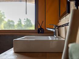 Glamping Tent on a Holiday Park on the Ijsselmeer