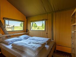 Glamping Tent on a Holiday Park on the Ijsselmeer