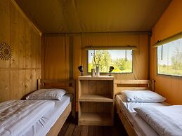 Glamping Tent on a Holiday Park on the Ijsselmeer