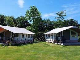 2 Luxury Glamor Safari Tents Next to Eachother