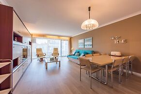 Apartment Near Belgian Coast With Sea View