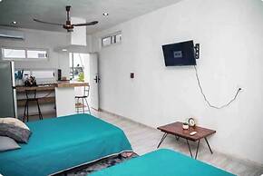 Estudio 2 camas con cocina