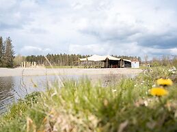 Wellness Lodge With Sauna on a Holiday Park