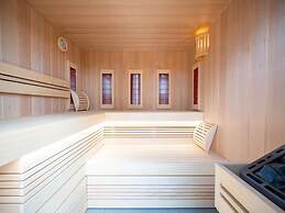 Wellness Lodge With Sauna on a Holiday Park