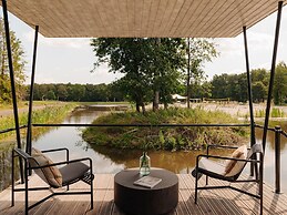 Wellness Lodge With Sauna on a Holiday Park