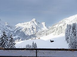 Apartment in Schrocken Near ski Area