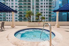 Brickell city View Condo with Pool