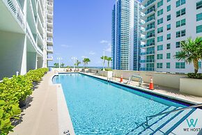 Brickell city View Condo with Pool