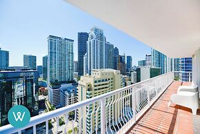 Brickell city View Condo with Pool