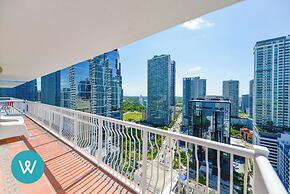 Brickell city View Condo with Pool