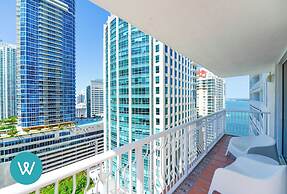 Brickell city View Condo with Pool