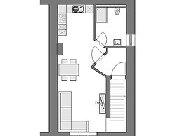 Holiday Apartment in the Blue Barn