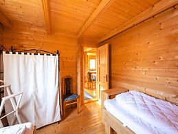 Scandinavian Wooden House in Plate