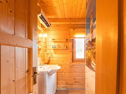 Scandinavian Wooden House in Plate