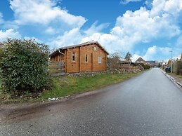 Scandinavian Wooden House in Plate