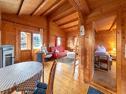 Scandinavian Wooden House in Plate