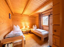 Scandinavian Wooden House in Plate
