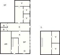 12 Person Holiday Home in Roslev