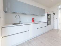 Chalet With Decorative Fireplace on a Holiday Park