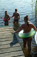 The Fischerhaus on Lake Malkwitzer See