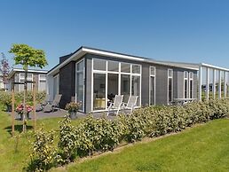 Modern Chalet With Decorative Fireplace in Zeeland