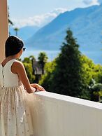Enchanting View of Lake Maggiore & Mountains